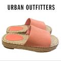 Urban Outfitters Shoes | New Urban Outfitters Uo Pink Mimi Suede Espadrille Slide Sandals 6 7 8 9 10 | Color: Pink | Size: Various