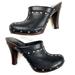 Michael Kors Shoes | Michael Kors | Vintage Black Leather Clog Y2k 2000s Size 7.5 | Color: Black/Brown | Size: 7.5