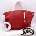 Michael Kors Bags | New Michael Kors Beckett Large Leather Satchel Handbag Burnt Red Msrp $328 | Color: Red | Size: Large