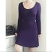 American Eagle Outfitters Dresses | Ae Soft & Sexy Cut Out Dress Purple Long Sleeve | Color: Purple | Size: S
