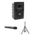 Anchor Audio Liberty Single Package with Handheld Microphone & Speaker Stand LIB-SINGLE-H