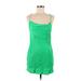 Zara Casual Dress - Mini: Green Dresses - Women's Size Medium