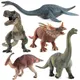 Figurines d'action du monde des dinosaures pour enfants modèle de vorannosaure brachiosaure rex