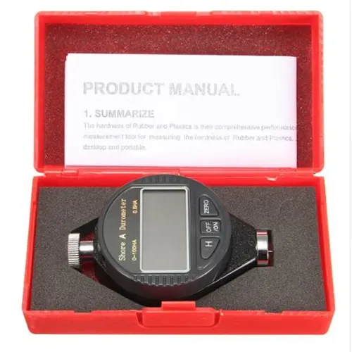 Duromètre numérique avec écran LCD 0-100HA, testeur de dureté Shore A/C/D, outils de Test en