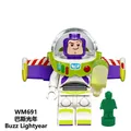 Disney Movie Toy Story Mini figurines d'action blocs à assembler briques Anime Buzz Lightyear