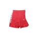 Nike Athletic Shorts: Red Activewear - Women's Size X-Small