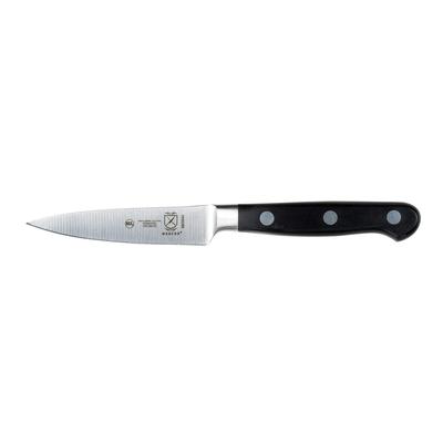 Mercer Culinary M23540 3 1/2" Paring Knife w/ Black Ergonomic Delrin Handle, High-Carbon German Steel