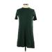 Madewell Casual Dress - Shift: Green Dresses - Women's Size X-Small