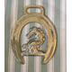 Vintage Horse Brass Ornament | Decoration | Large Key Ring | Paperweight