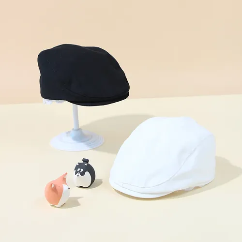 Einfarbige Baby Baskenmütze Hut Sommer Säugling Mütze Mütze Baskenmützen für Jungen Mädchen