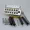 Messing prs style tremolo gitarren brücke komplettes installation kit für st gitarren stil chrom gold