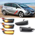 2PCS Led Dinamico Indicatore Laterale Indicatore di Direzione Luce Lampeggiante Sequenziale Per Opel Astra J Astra J K Zafira C Insignia B Grandland X