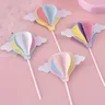 Cakelove Cute Colorful Clouds Cake Topper Girl For Party Kids Baby Hot Air Balloon Happy Birthday