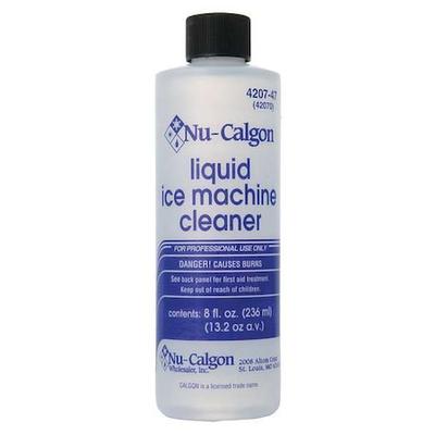 NU-CALGON 4207-47 Ice Machine Cleaner,8 oz.,Clear