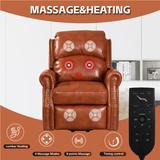 Electric Power Lift Recliner Sofa Zero-Gravity Massage Recliners, Massage Recliner Chair for Elderly with Lift Assist & Heating