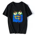 Abbigliamento estivo da uomo Rock Chewing Princess Casual Cotton t-shirt Adventure Time t-shirt