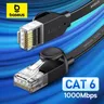 Baseus Cat 6 cavo Ethernet cavo Lan piatto Cat6 da 1M cavo Patch di rete RJ45 per lo sdoganamento