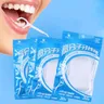 100 pz filo interdentale usa e getta pulizia dentale dente Stick 7.5cm filo interdentale Pick