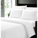 FAITH, HOPE, LOVE HOME DÉCOR 6 Piece King Stripe Sheet Set includes 1 Flat Sheet 1 Fitted Sheet 4 pillow cases-White
