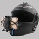 Motorrad Helm Halterung Kinn Mount Adapter Mit Telefon Halter net Für iPhone Samsung Huawei Android