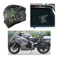 HAHAHA adesivo Moto divertente casco Moto adesivi Auto Moto Auto decalcomania JDM vinile Automobile