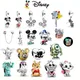 925 Sterling Silber Mickey Abschluss Disney Castle beste Mutter Minnie Herz Charms Perlen passen