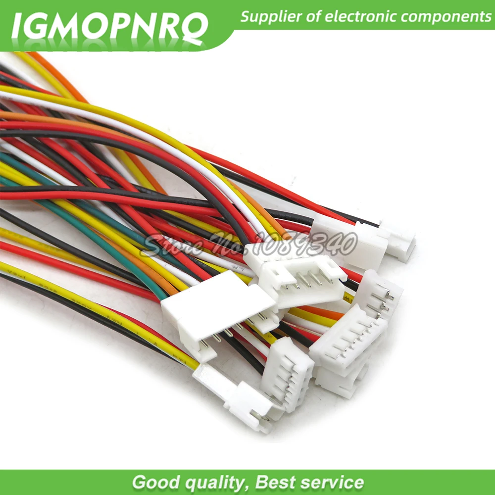 Ph 2,0mm 2/3/4/5/6-poliger Stecker mit Kabel 2,0mm ph 2,0 2-poliges/3-poliges/5-poliges/6-poliges Kabel 2p/3p/4p/5p/ 20cm Image