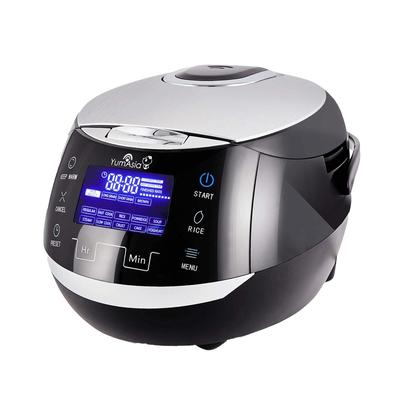 Rice Cooker with Ceramic Bowl and Advanced Fuzzy Logic (8 Cup, 1.5 Litre) Rice Cook, 6 Multicook, LED Display, 120V Power