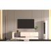 TV Console with Storage Cabinets, 31 Modes Changing Lights Remote RGB LED TV Stand for TVs Up to 75",Modern Entertainment Center