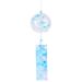 NUOLUX 1pc Japanese-style Simple Wind Chime Creative Glass Wind Bell Indoor Decor Pendant Gift for Friends Lovers Parents (Bird)