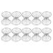 Stainless Steel Spring Ball Wire Whisk Shaker Bottle Drink Stirrers Bottles for Protein Mixes 10 Pcs