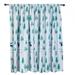 Fashion Christmas Tree Pattern Window Short Curtain Shade Blackout Panels Drapes