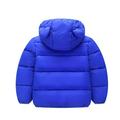 DxhmoneyHX Kids Boys Girls Fleece Jacket Bear Ear Zip Up Hoodie Thicken Sherpa Coat with 2 Pockets Solid Long Sleeve Outerwear Winter Warm Clothes