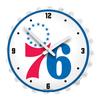 Philadelphia 76ers 18.5" Bottle Cap Lighted Wall Clock