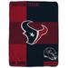 Pegasus Houston Texans 60" x 80" Sherpa Throw Blanket