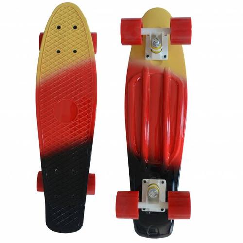 „MUWO „“Cruiser““ Penny Board Mini Skateboard rot“