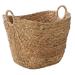 Brown Sea Grass Contemporary Storage Basket Storage Basket by Quinn Living in Brown