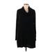 Z Supply Casual Dress - Sweater Dress: Black Dresses - Women's Size Medium