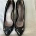 Coach Shoes | Coach Darlina Black Leather Pumps. Size 10 | Color: Black | Size: 10