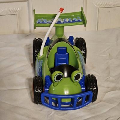 Disney Toys | Disney Rc Car | Color: Blue/Green | Size: Osb