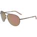 Nike Accessories | New Nike Walnut Chance Aviator Sunglasses With Rose Gold Mirrored Lenses | Color: Gold/Red/Tan | Size: Os