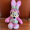 Disney Toys | Disney Store Minnie Mouse Easter Bunny Plush Toys 2018 Nwot 19.5” Tall. | Color: Pink | Size: Osbb