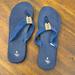 J. Crew Shoes | J Crew Flip Flop Navy Braided Size 10 Women’s Used | Color: Blue | Size: 10