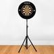 PINPOINT World Series Professional Dartboard - Bristle Dart Board | Darts Board for Bar Games and Pub Games | Optional Dartboard Stand & Dartboard Surround (Board + Stand + Surround)