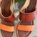 American Eagle Outfitters Shoes | American Eagle Platform Shoes Size 7. | Color: Brown/Orange | Size: 7