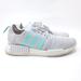 Adidas Shoes | Adidas Mens Originals Nmd R1 Grey Clear Mint J Gray White D96689 Size 7 | Color: Gray | Size: 7