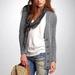 J. Crew Sweaters | J. Crew Cardigan Gray And Silvery Sparkle Size Xs | Color: Gray/Silver | Size: Xs