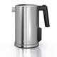 Graef contemporary electric kettle, 1.25 L, double walled, stainless steel cordless with 4 temperature settings, 360 base, removable scale filter and an integrated child lock.… (Stainless Steel)
