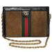 Gucci Bags | Gucci Chain Shoulder Bag Ophidia Suede Brown | Color: Brown | Size: Os