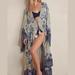 Free People Dresses | Nwot Free People Antoinette Robe - Maxi With Tie | Color: Blue/White | Size: M